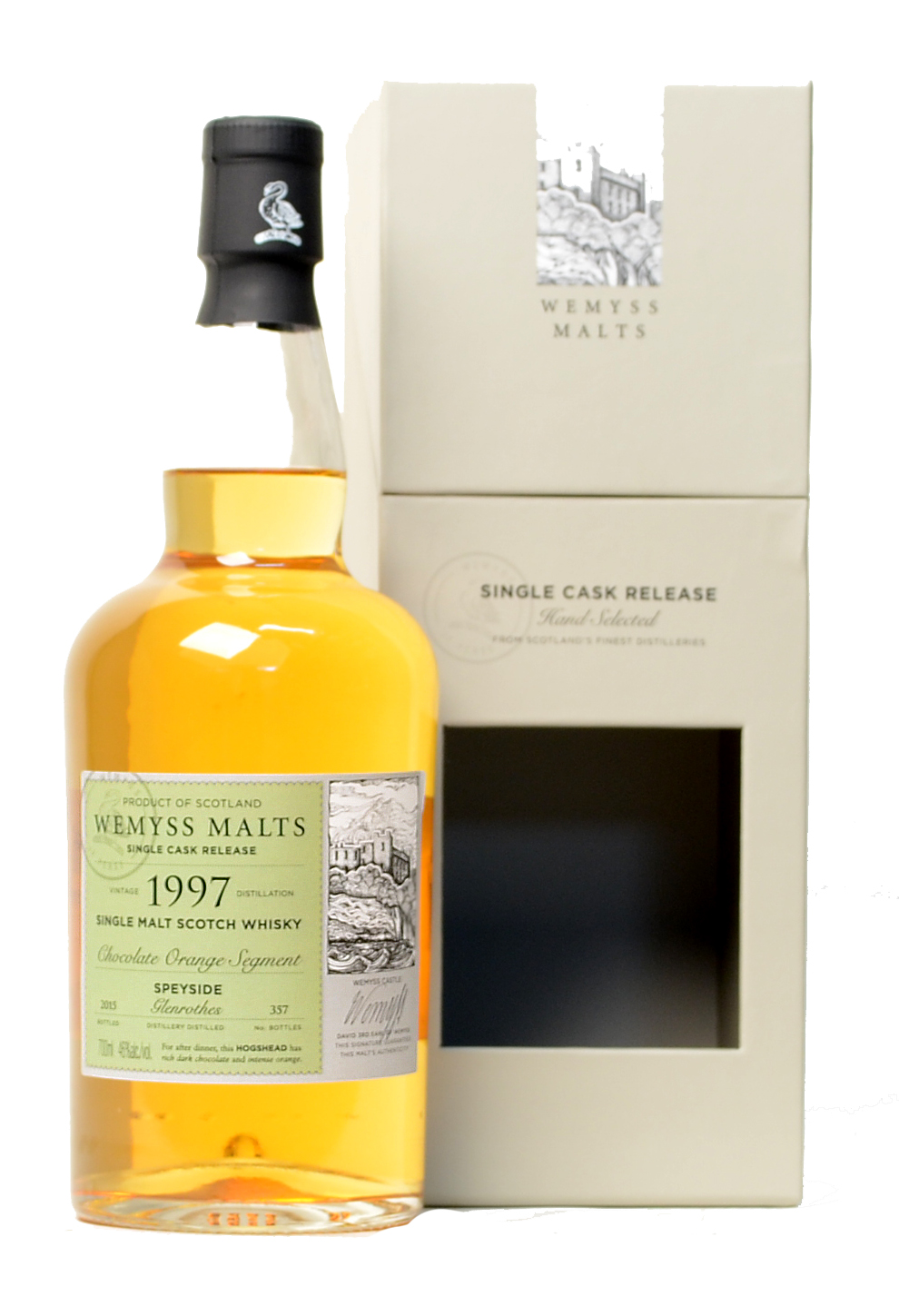 Glenrothes Wemyss Malts 1997 Malts Chocolate Orange Segment  whisky kaufen